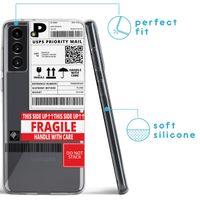 imoshion Design Hülle für das Samsung Galaxy S21 - Shipping label