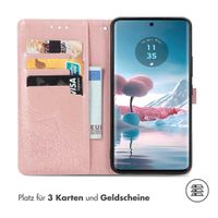 imoshion Mandala Klapphülle Motorola Edge 40 Neo - Rosé gold