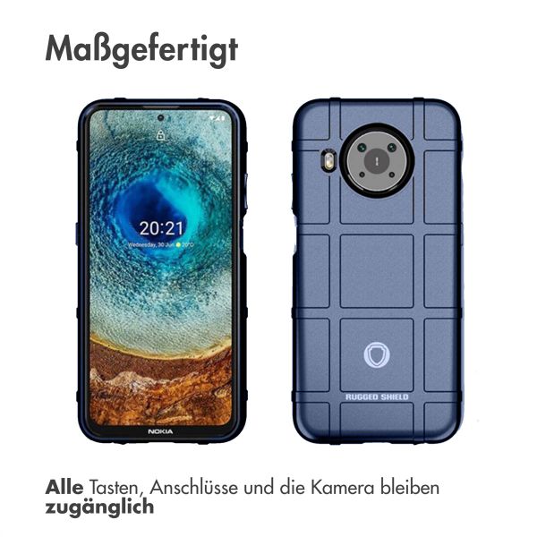 imoshion Rugged Shield Backcover für das Nokia X10 / X20 - Dunkelblau