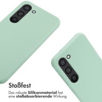 imoshion Silikonhülle mit Band für das Samsung Galaxy S23 - Mintgrün