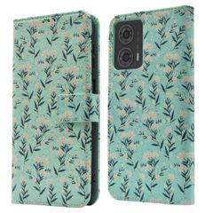 imoshion Design Klapphülle Motorola Moto G24 Power - Blue Flowers
