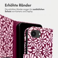 imoshion Design Klapphülle Apple iPhone 17e / 16e - Bloom Love Blush