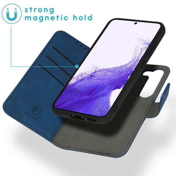 imoshion Entfernbare 2-1 Luxus Klapphülle Samsung Galaxy S23 - Blau