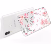 imoshion Design Hülle Samsung Galaxy A20e - Blume - Rosa