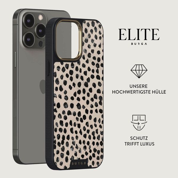 Burga Elite Gold Backcover für das iPhone 15 Pro Max - Almond Latte