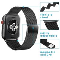 imoshion Milanese Armband Multipack Apple Watch Series 1 bis 9 / SE (38/40/41 mm) | Series 10 / 11 (42 mm)