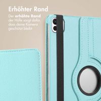 imoshion 360° drehbare Klapphülle Apple iPad Air 11 Zoll (2026) M4 / (2025) M3 / (2024) M2 / Air 5 (2022) / Air 4 (2020) / Pro 11 (2018/2020) - Hellblau