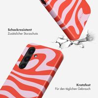 Selencia Vivid Back Cover Samsung Galaxy S24 - Dream Swirl Pink