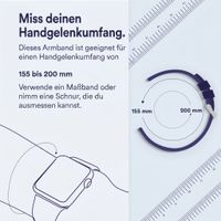 imoshion Silikon-Sportarmband -   Universelle 22 mm Anschluss - White / Black