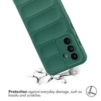imoshion EasyGrip Backcover Samsung Galaxy A36 / A56 - Dunkelgrün