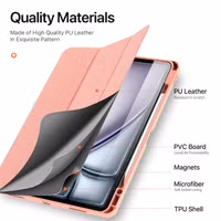 Dux Ducis Domo Klapphülle Apple iPad Air 13 Zoll (2025) M3 / (2024) M2 - Rosa