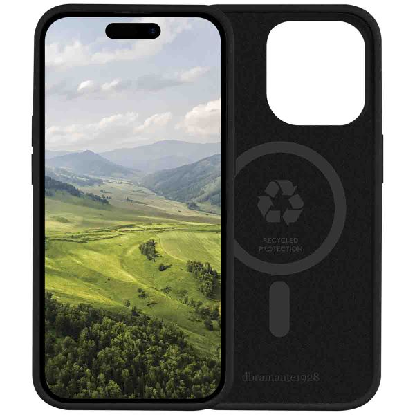 dbramante1928 ﻿Monaco Back Cover MagSafe für das Apple iPhone 15 Pro - Schwarz