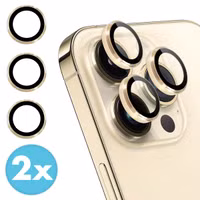 imoshion ﻿2er-Pack Objektivschutz für Kamera für das Apple iPhone 14 Pro / 14 Pro Max - Gold