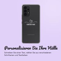Hülle mit eigenem Foto und/oder Text Samsung Galaxy A53 - Sierlijk hartje