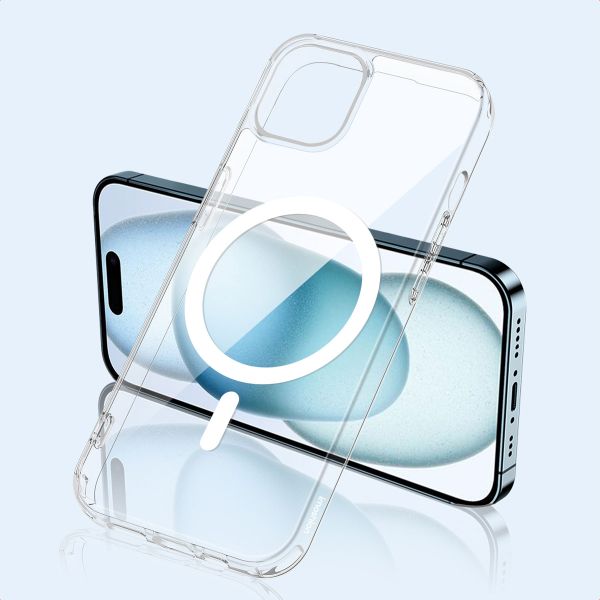 imoshion Protective Back Cover mit MagSafe iPhone 15 - Transparent