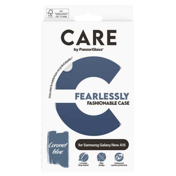 CARE by PanzerGlass Fashion Back Cover Samsung Galaxy A16 - Blau
