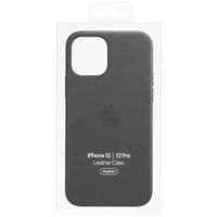 Apple Leder-Case MagSafe für das iPhone 12 (Pro) - Black