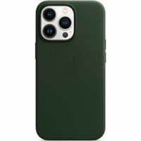 Apple Leder-Case MagSafe iPhone 13 Pro Max - Sequoia Green