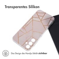 imoshion Design Hülle Samsung Galaxy A15 (5G/4G) - Pink Graphic