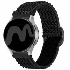 imoshion Elastisches Nylonarmband -   Universelle 20 mm Anschluss - Schwarz