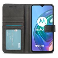 imoshion Luxuriöse Klapphülle Motorola Moto G30 / G20 / G10 (Power) - Schwarz