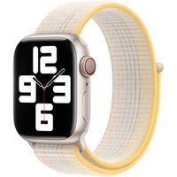 Apple Sport Loop Armband für das  Apple Watch Series 1 t/m 9 / SE (38/40/41 mm) | Series 10 / 11 (42 mm) - Starlight Colour