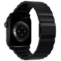 Nomad Titan-Gliederarmband für das  Apple Watch Series 1 t/m 11 / SE / Ultra (44/45/46/49 mm) - Schwarz