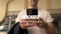Accezz Leather Backcover mit MagSafe für das Apple iPhone 14 Plus - Schwarz