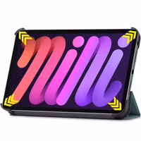 imoshion Trifold Klapphülle Apple iPad Mini 7 (2024) / iPad Mini 6 (2021) - Dunkelgrün