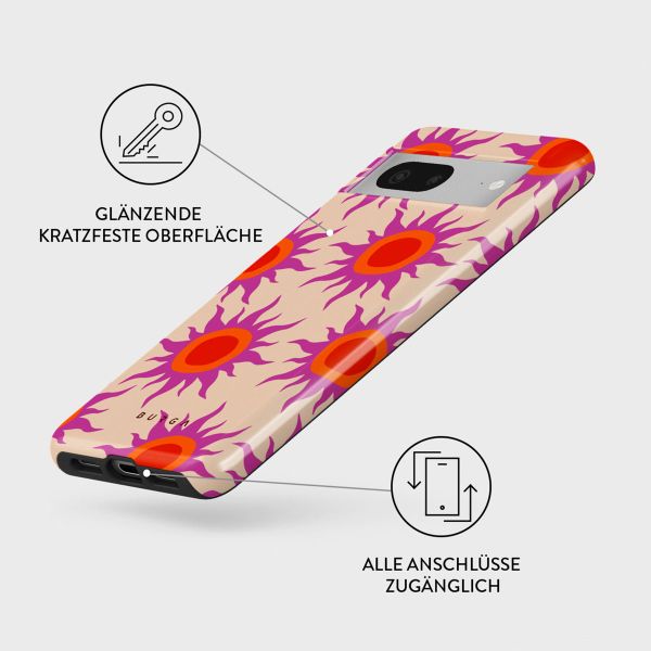 Burga Tough Back Cover für das Google Pixel 7 - Sunset Glow