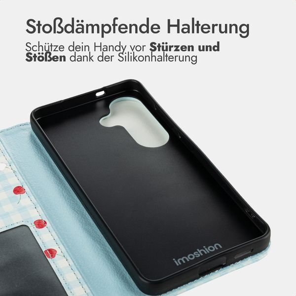 imoshion Design Klapphülle Samsung Galaxy S26 FE - Cherry Check