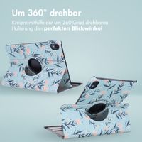 imoshion 360° drehbare Design Klapphülle Samsung Galaxy Tab S11 - Flowers
