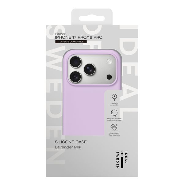 iDeal of Sweden Silikonhülle mit MagSafe Apple iPhone 18 Pro / 17 Pro - Lavender Milk