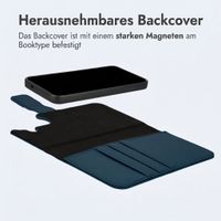 imoshion Herausnehmbare 2-in-1 Luxus-Bookcase Samsung Galaxy S25 FE - Blau