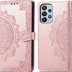 imoshion Mandala Klapphülle für das Samsung Galaxy A23 (5G) - Rose Gold