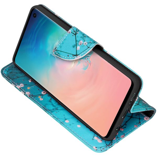 Design TPU Klapphülle für das Samsung Galaxy S10