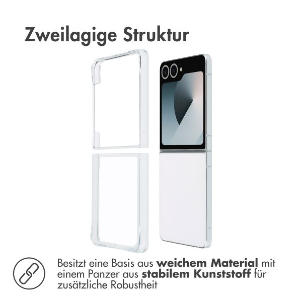 imoshion Rugged Air Case Samsung Galaxy Z Flip 7 - Transparent