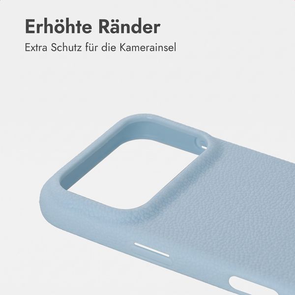 imoshion Texture Backcover Apple iPhone 18 Pro Max / 17 Pro Max - Hellblau