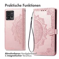 imoshion Mandala Klapphülle für das Motorola Moto G72 - Rose Gold