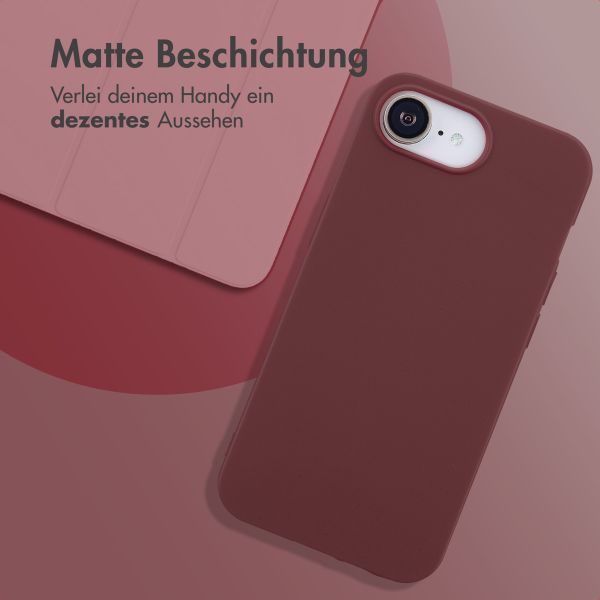 imoshion TPU Color Cover Apple iPhone 16e - Wine Red