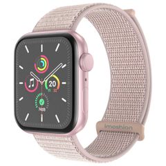 imoshion Nylonarmband für das  Apple Watch Series 1 t/m 9 / SE (38/40/41 mm) | Series 10 / 11 (42 mm) - Light Pink