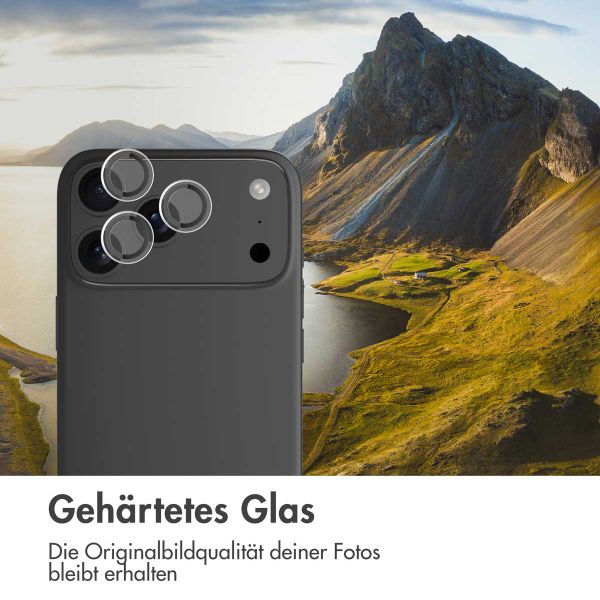 imoshion 2er Pack Kameraobjektivschutz für das Apple iPhone 17 Pro / 17 Pro Max - Transparent