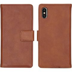imoshion Luxuriöse Klapphülle Apple iPhone X / Xs - Braun