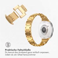 Selencia Chain Armband für Samsung Galaxy Watch 9 (40/44mm) / Watch 8 (40/44mm) / Classic (46mm) - Gold