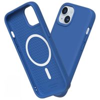 RhinoShield ﻿SolidSuit Back Cover MagSafe für das iPhone 15 Plus - Classic Cobalt Blue