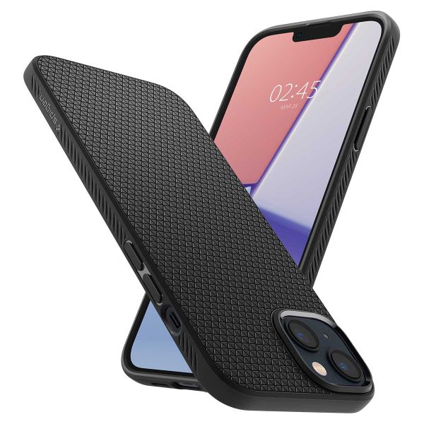 Spigen Liquid Air™ Case für das iPhone 14 Pro Max - Schwarz