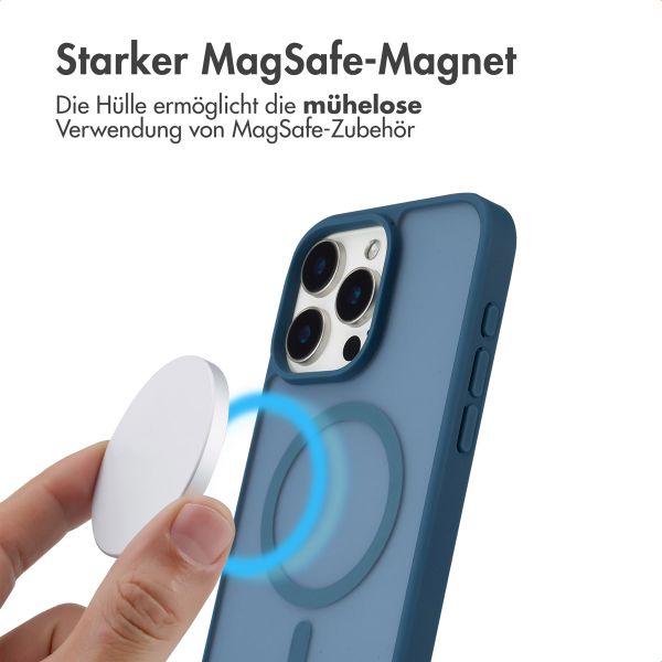 imoshion Color Guard Back Cover mit MagSafe für das iPhone 15 Pro Max - Dunkelblau