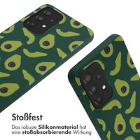 imoshion Silikonhülle design mit Band für das Samsung Galaxy A33 - Avocado Green