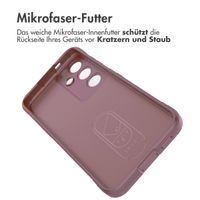 imoshion EasyGrip Back Cover für das Samsung Galaxy S24 Plus - Violett