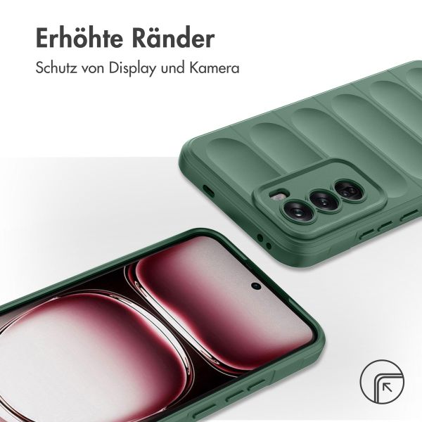 imoshion EasyGrip Back Cover für das Oppo Reno 12 Pro - Dunkelgrün